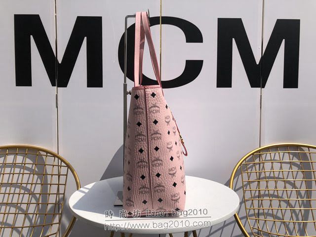 MCM女包 原單 MCM新款購物袋 Visetos印花材料 Anya購物袋 MCM單肩包  mdmc1433